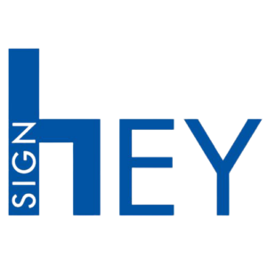 logo hey-sign