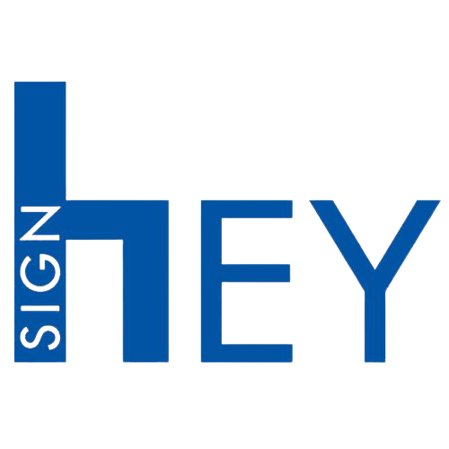 logo hey-sign