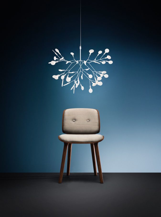 Heracleum II Suspended in White by Bertjan Pot