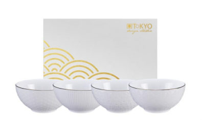 4 bols Nippon White Tokyo Design