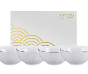 4 bols Nippon White Tokyo Design