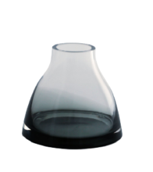Vase n°1 smoked grey