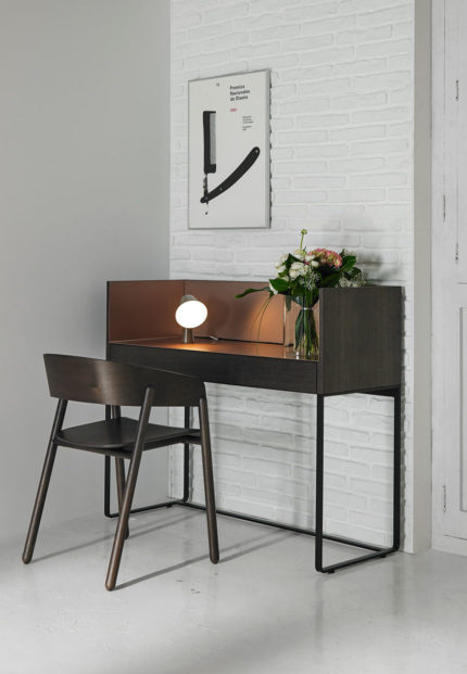 Bureau en noyer design