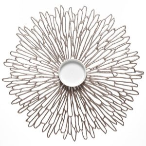 Set de table Bloom Silver