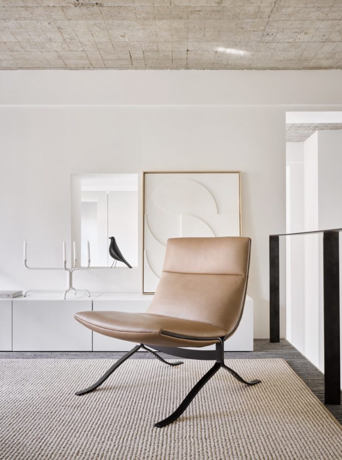 fauteuil Eyye cognac
