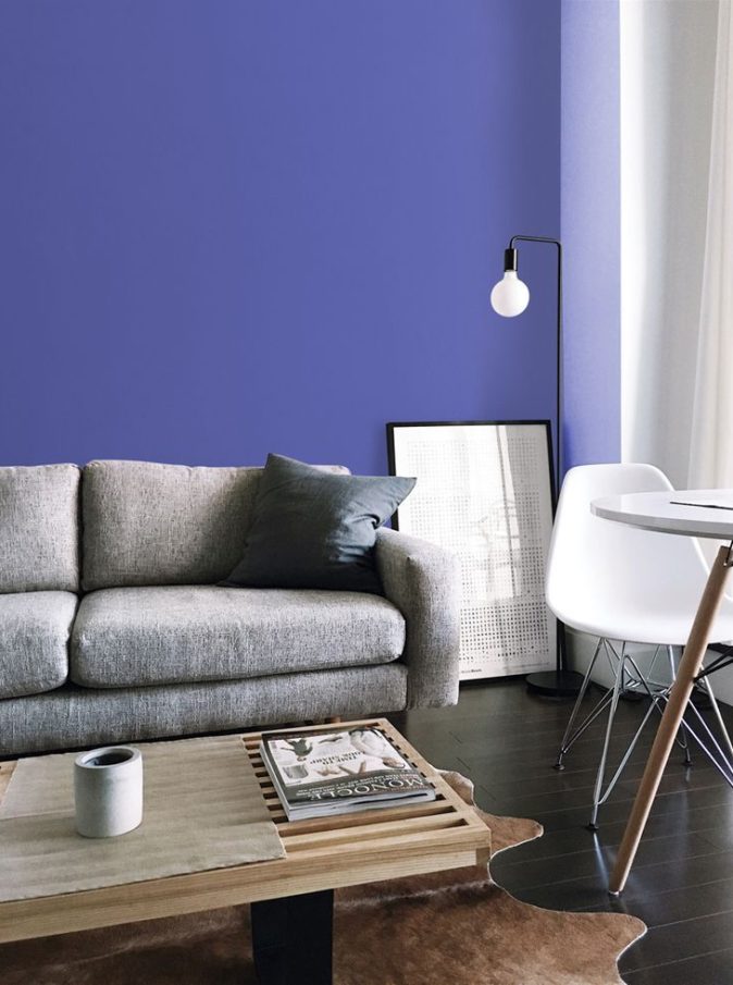 Very Peri _ mur couleur Pantone 2022
