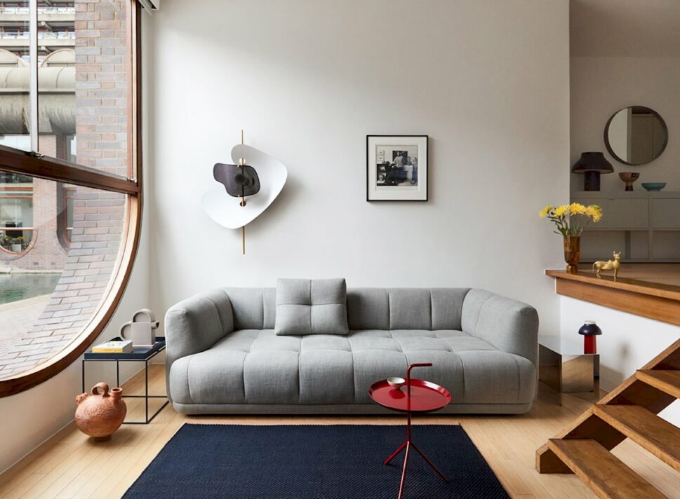 Fauteuil Quilton les formes et courbes dans le mobilier