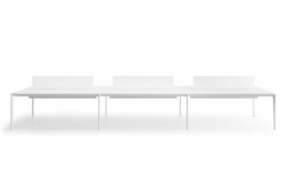 bureau add lapalma design aluminium plateau personnalisable passe cable espace travail contemporain