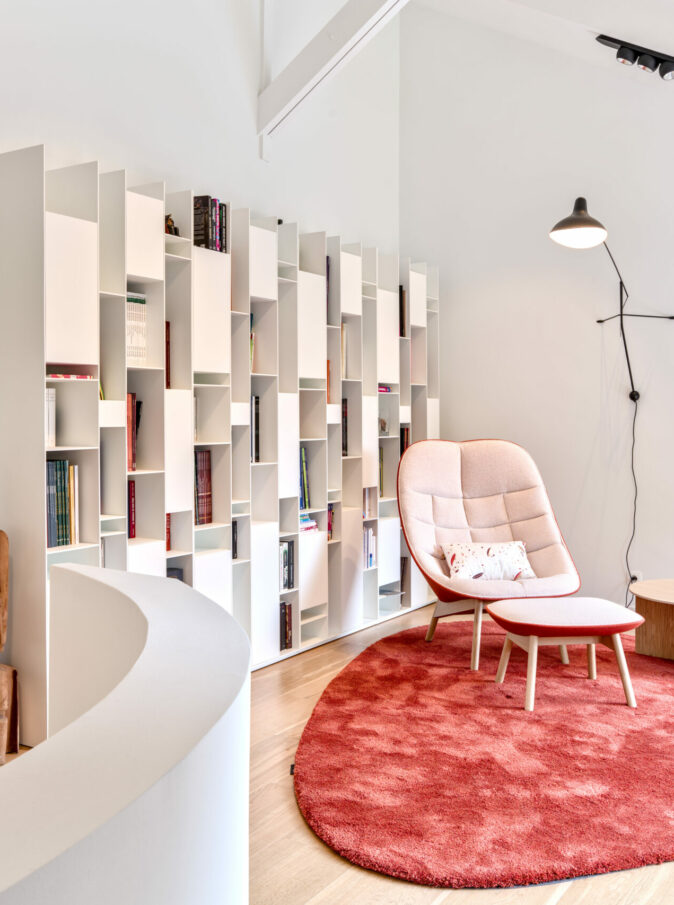 Coin détente - réaménagement intérieur signé Mise en Scène
