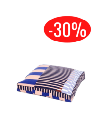 Mapoesie coussin de sol blue