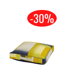 Mapoesie coussin de sol echo lime