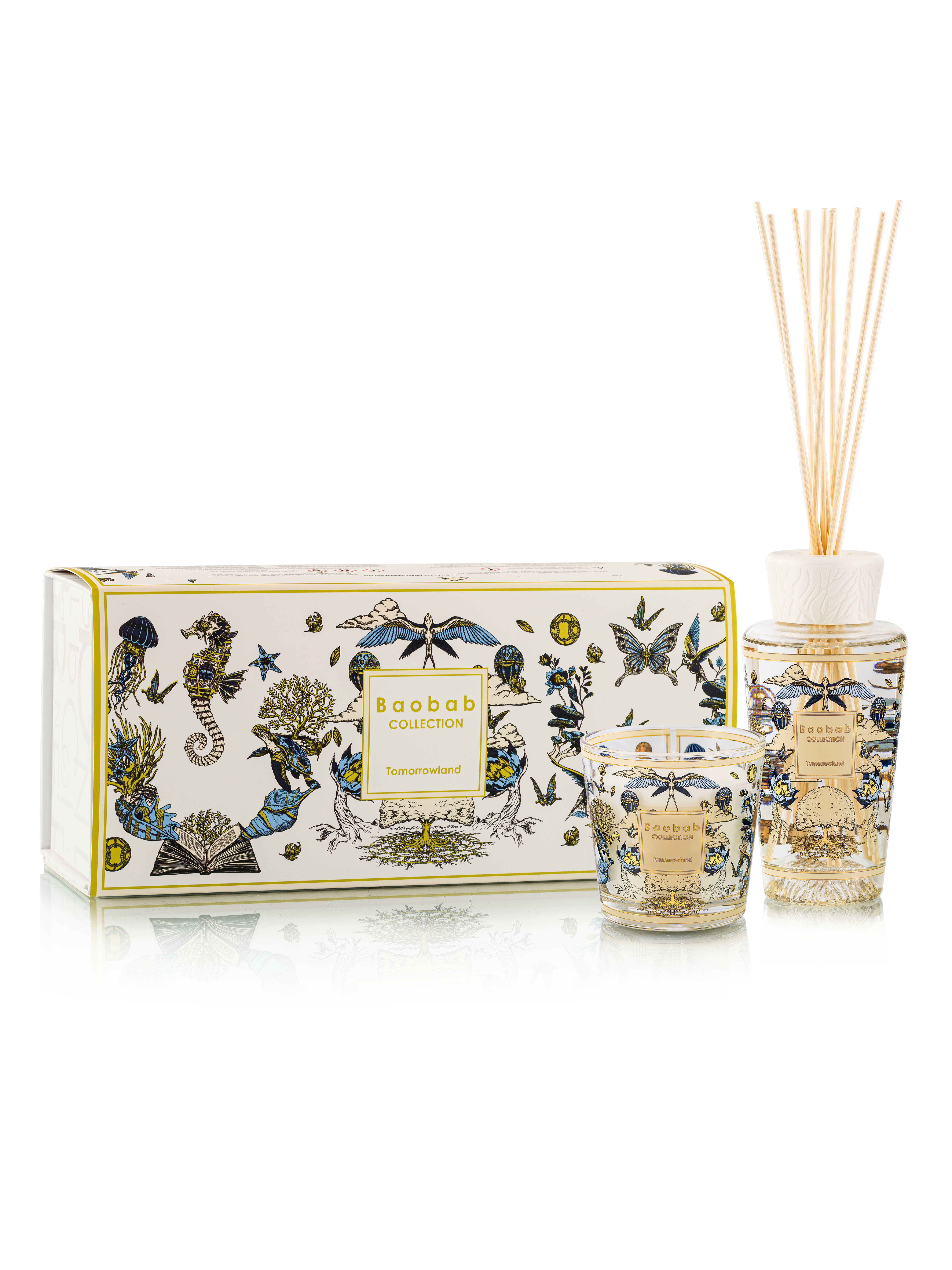 Coffret Tomorrowland Baobab Collection bougie Max 08 et diffuseur 250 ml