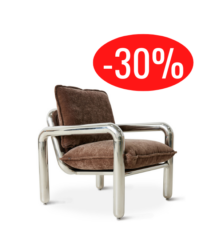 Fauteuil Chrome - dernière pièce à -30%