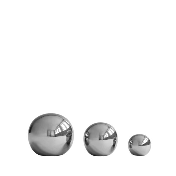 Set de 3 Gallery Balls chrome miroir de 101 CPH, en vente chez Mise en Scène – décoration contemporaine et jeux de lumière