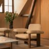 Fauteuil Brasilia Lounge Audo Copenhagen en vente chez Mise en Scène – esprit vintage années 70.