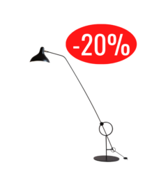 Lampadaire Mantis design Schottlander DCW