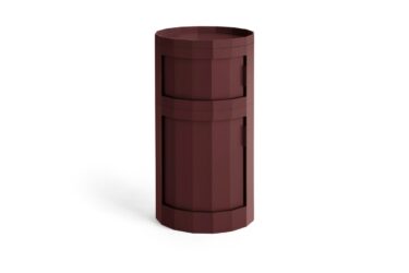 Table Facet HAY avec compartiments et porte rotative design contemporain