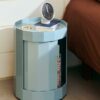 Table d’appoint Facet bleue - Image 2