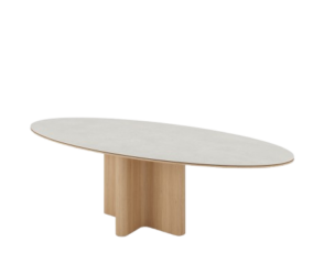 Table Plus Paul Rogers, design sculptural et harmonieux