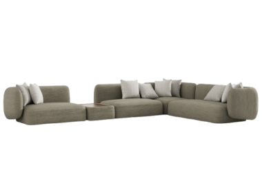 Canapé Flow Paul Rogers, design organique et contemporain