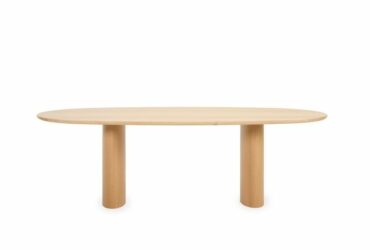 Table elliptique Atlas en chêne massif par Vincent Sheppard