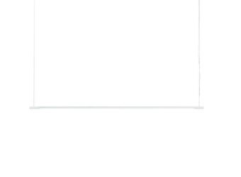 Suspension horizontale Linescapes Nemo Lighting en black, white ou gold