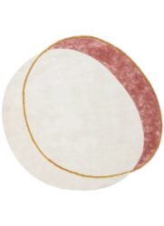 Tapis PLAY en laine et viscose forme cercles superposés