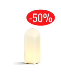 Lampe de table Parade blanche H32 cm – design sculptural -50%