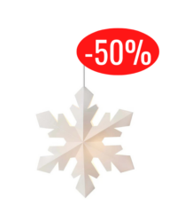 Suspension SNOWFLAKE LE KLINT – flocon de neige fait main -50%