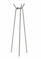 porte-manteau design en acier thermolaqué avec structure entrelacée