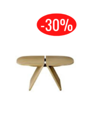 table basse Avio Blomus en chêne 40 × 80 cm modèle d'exposition