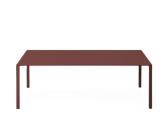 table thin-k kristalia luciano bertoncini plateau 6 mm table extensible design minimaliste intérieur extérieur