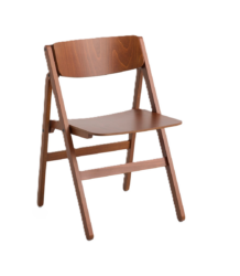 chaise pliante Backflip HAY en hêtre avec dossier rabattable