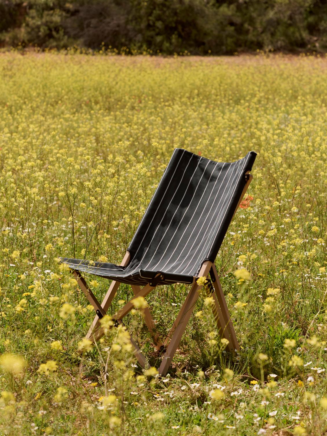 Outdoor Market Chaise et tabouret pliants - Image 2