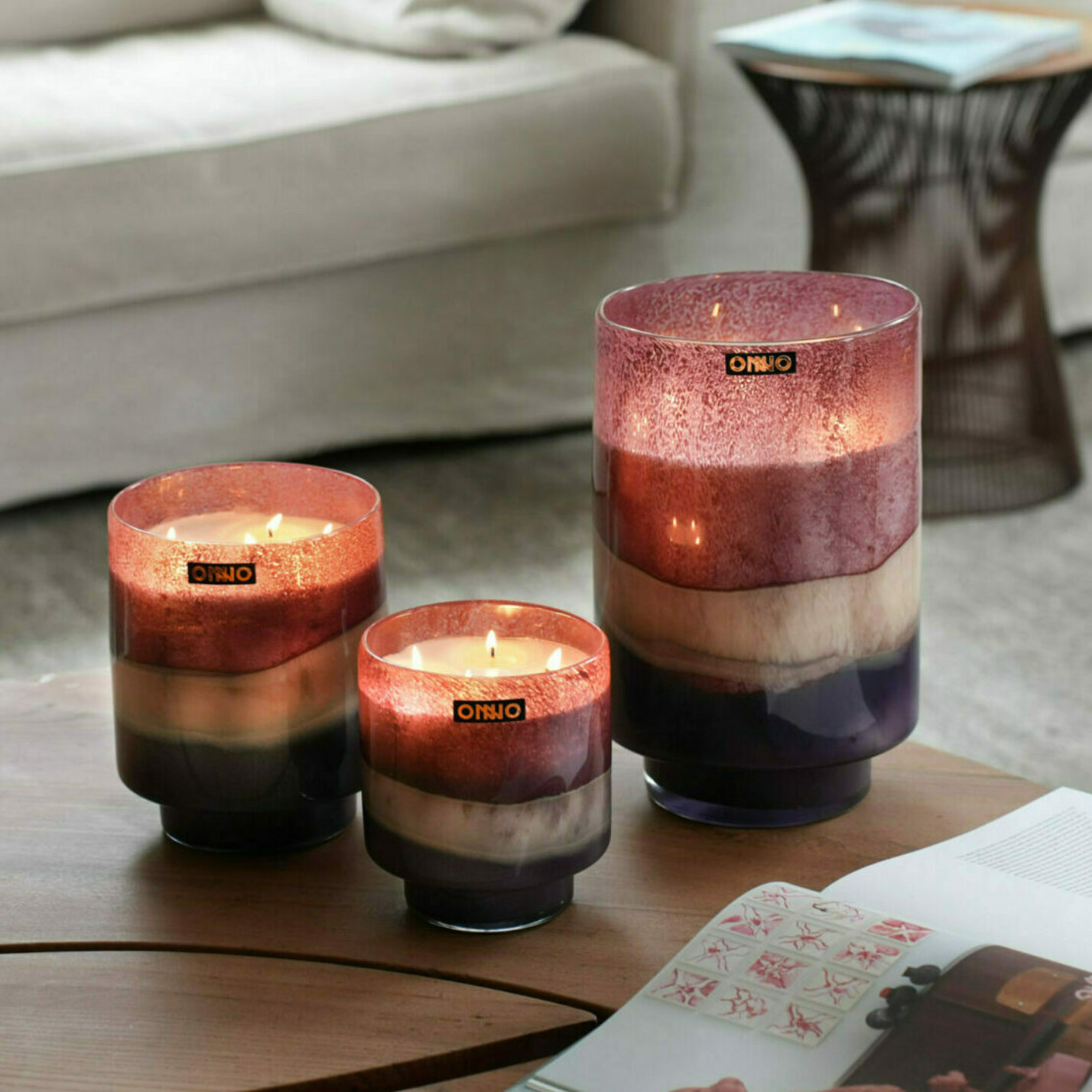 Bougie parfumée Emily en vente chez Mise en Scène